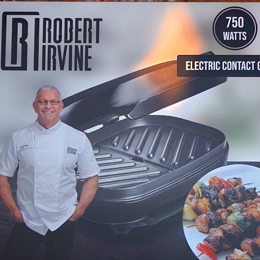 Robert Irvine electric contact grill